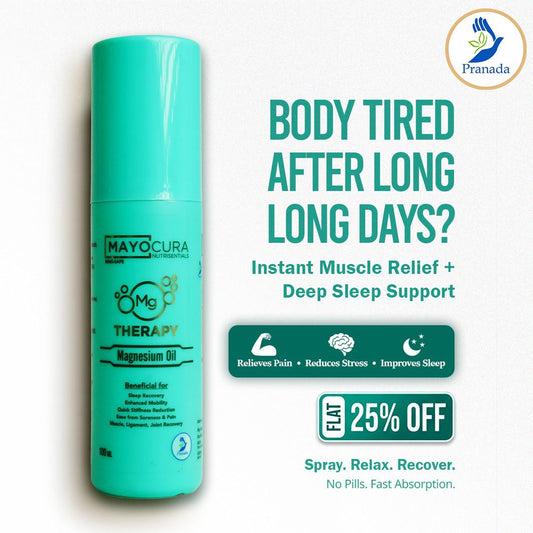 Mayocura Magnesium Oil Spray for Body Pain