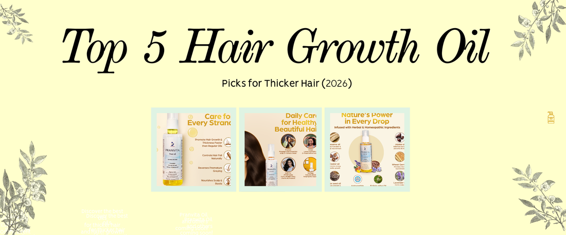 Top 5 Hair Growth Oil Picks for Thicker Hair (2026)