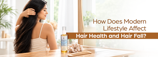 How Does Modern Lifestyle Affect Hair Health and Hair Fall by Pranada Biopharma