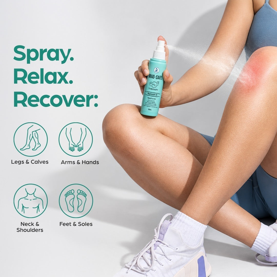 MagSafe Magnesium Oil Spray for Body Pain