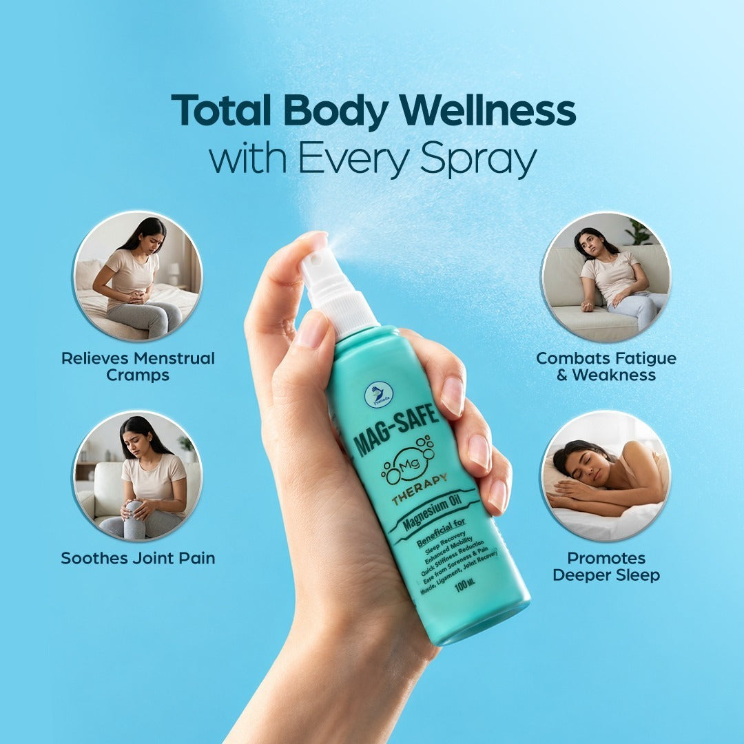 MagSafe Magnesium Oil Spray for Body Pain