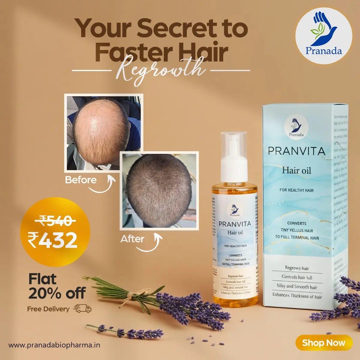 Pranvita Hair Oil 100ml